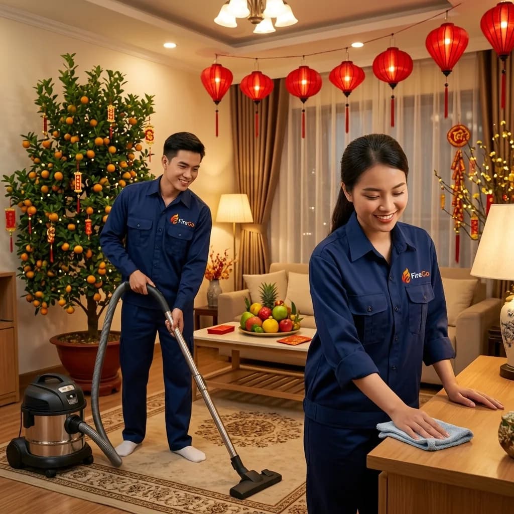 Vệ Sinh Nhà Trước Tết Tại Vinh: Checklist Đầy Đủ Cho Gia Đình